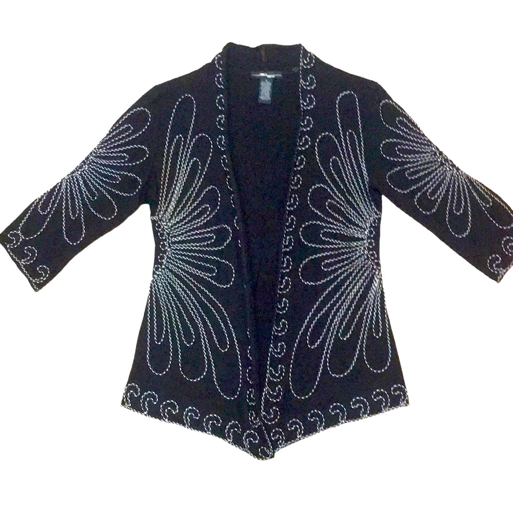 Once Again | Embroidered Open Top